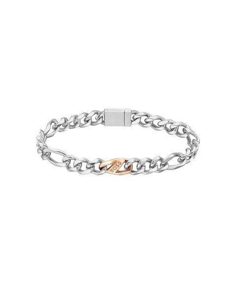 Pulseira Prateada Aço