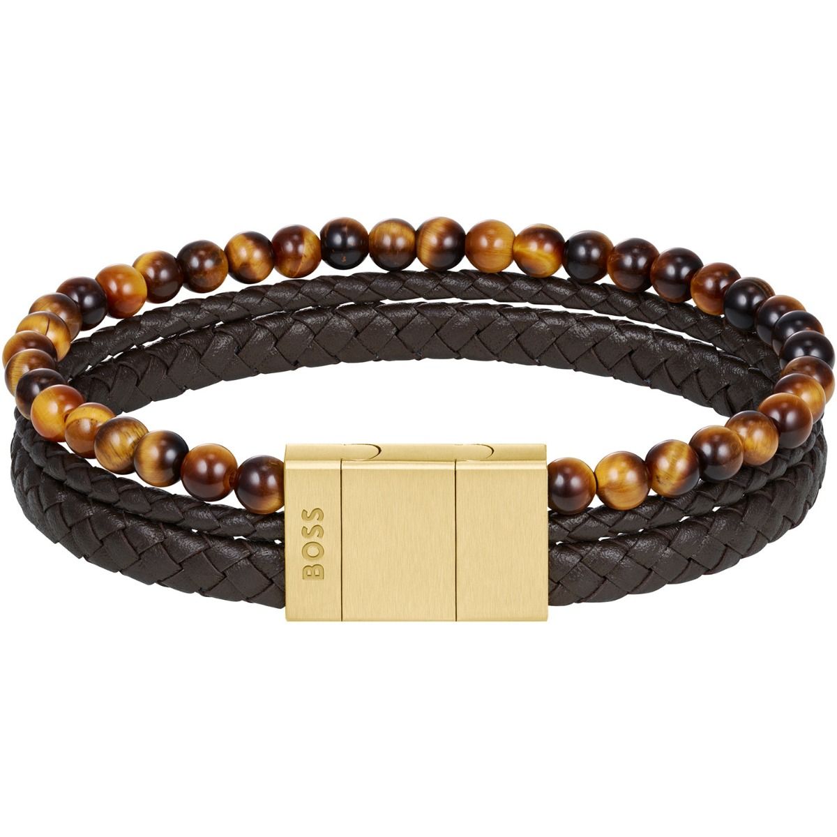 Pulseira Tripla Castanha