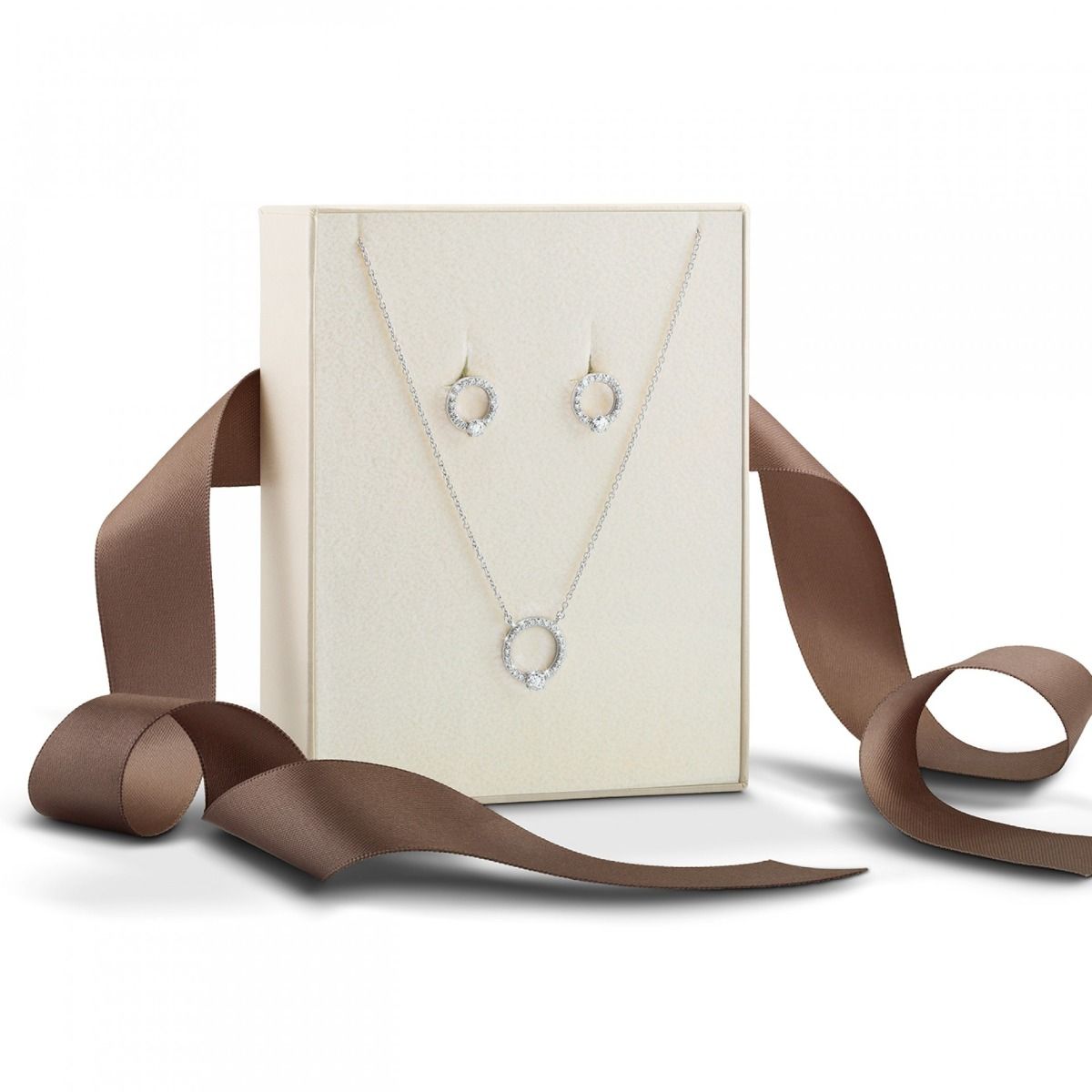 Conjunto Circulo e Zircónias