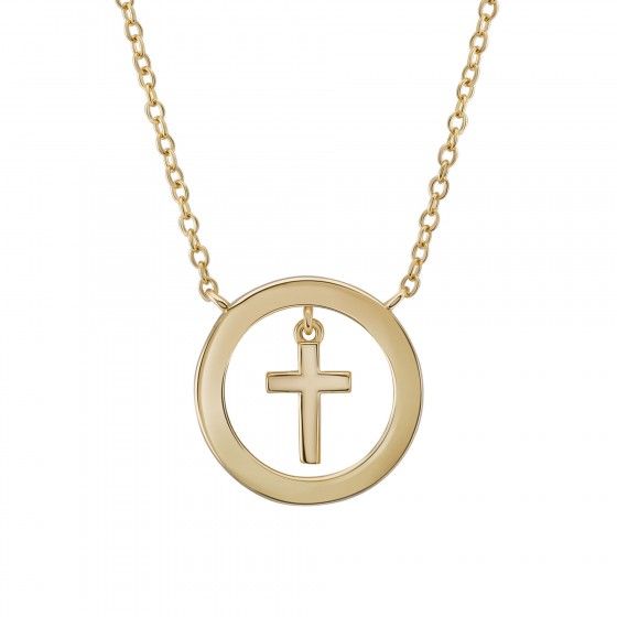 Fio Dourado com Cruz 