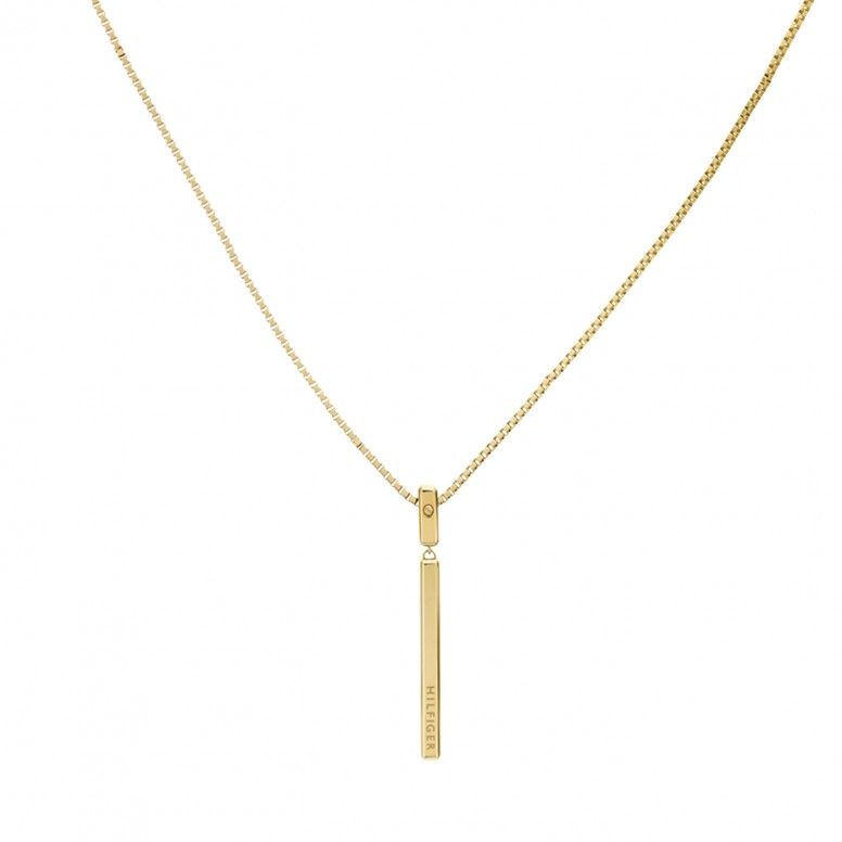 Colar com Pendente Dourado