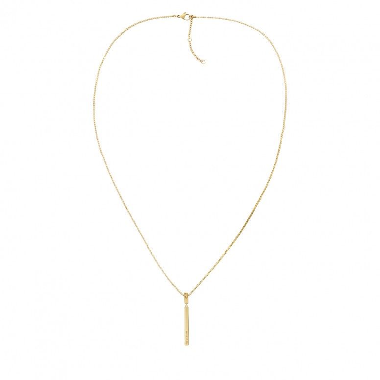 Colar com Pendente Dourado