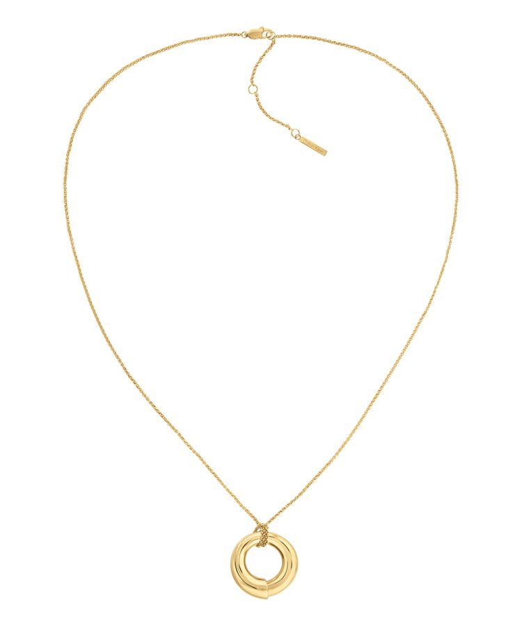 Colar Medalha Espiral