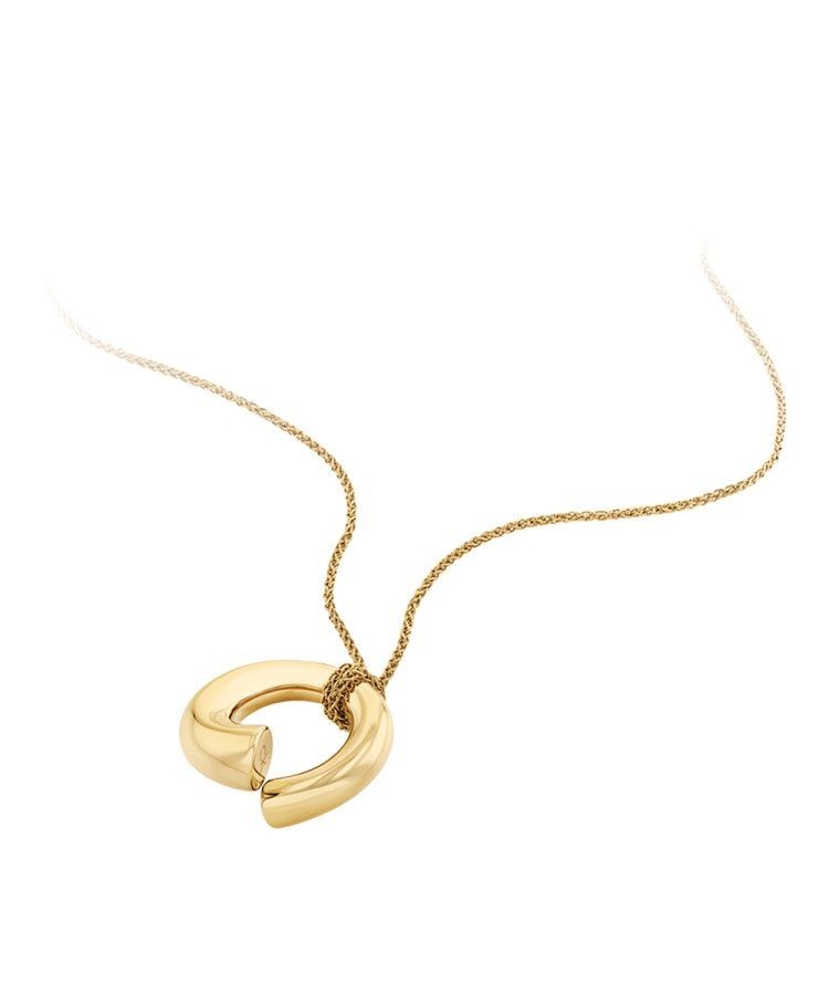 Colar Medalha Espiral