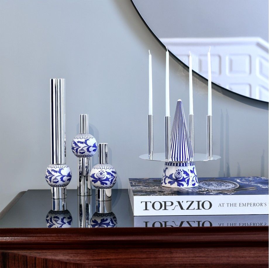 Candelabro Azur Topázio 