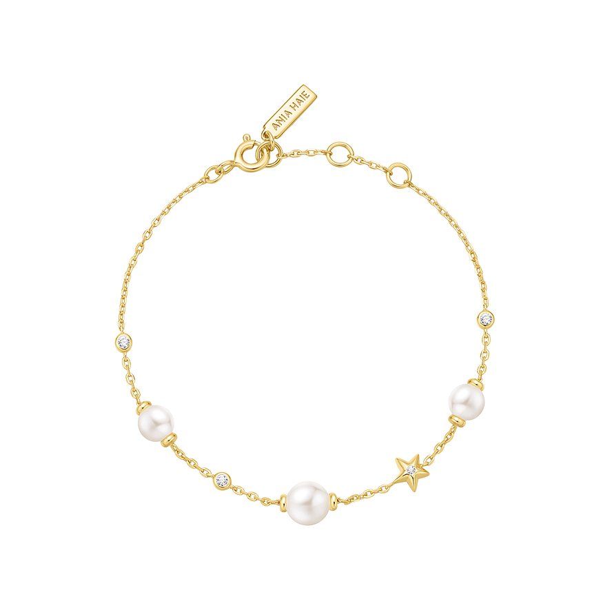 Pulseira Pérolas e Zircónias