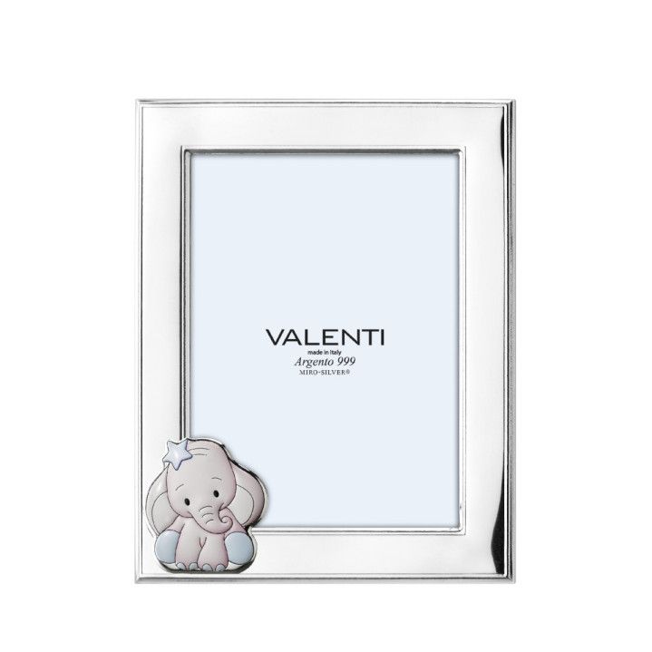 Moldura Elefante Azul