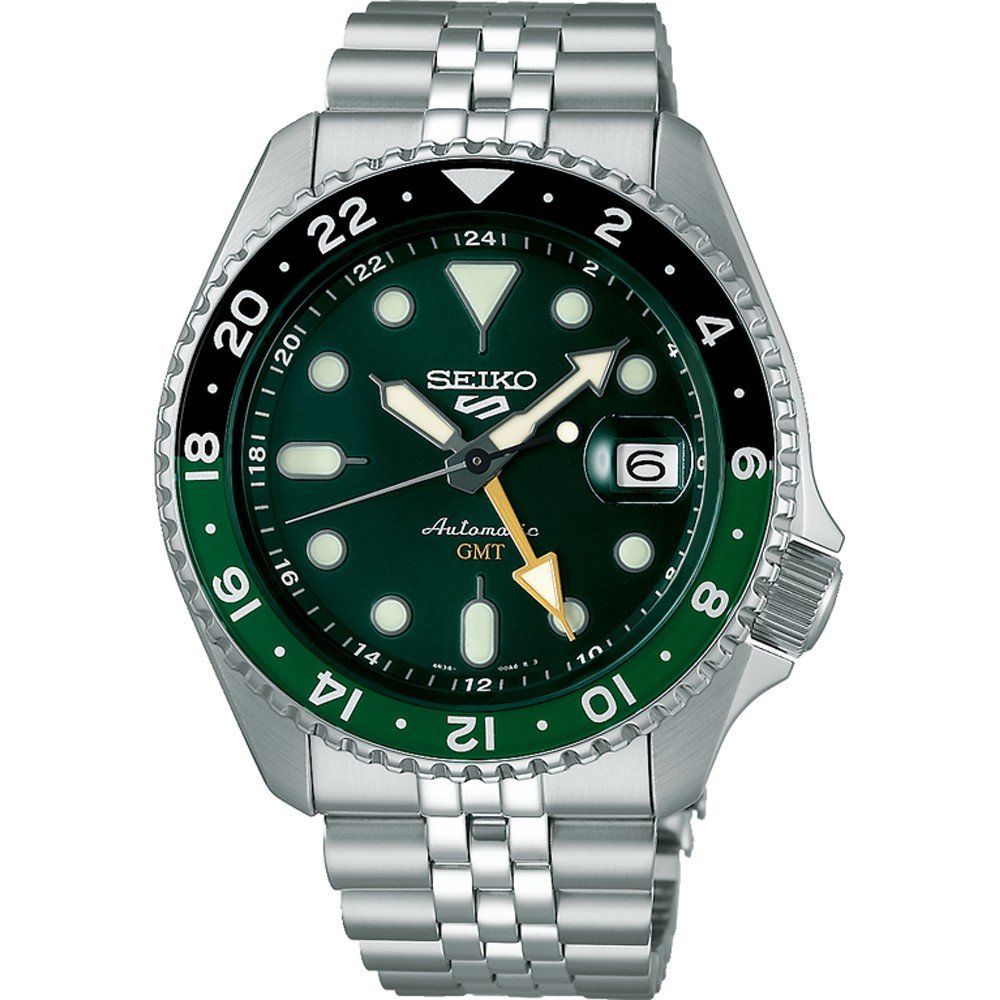 Relógio GMT Verde 