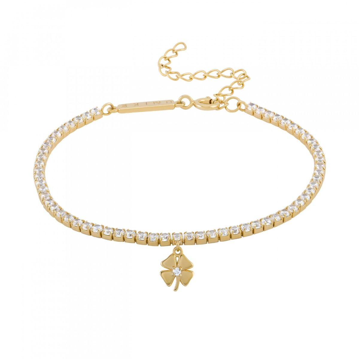 Pulseira Riviera Dourada e Trevo