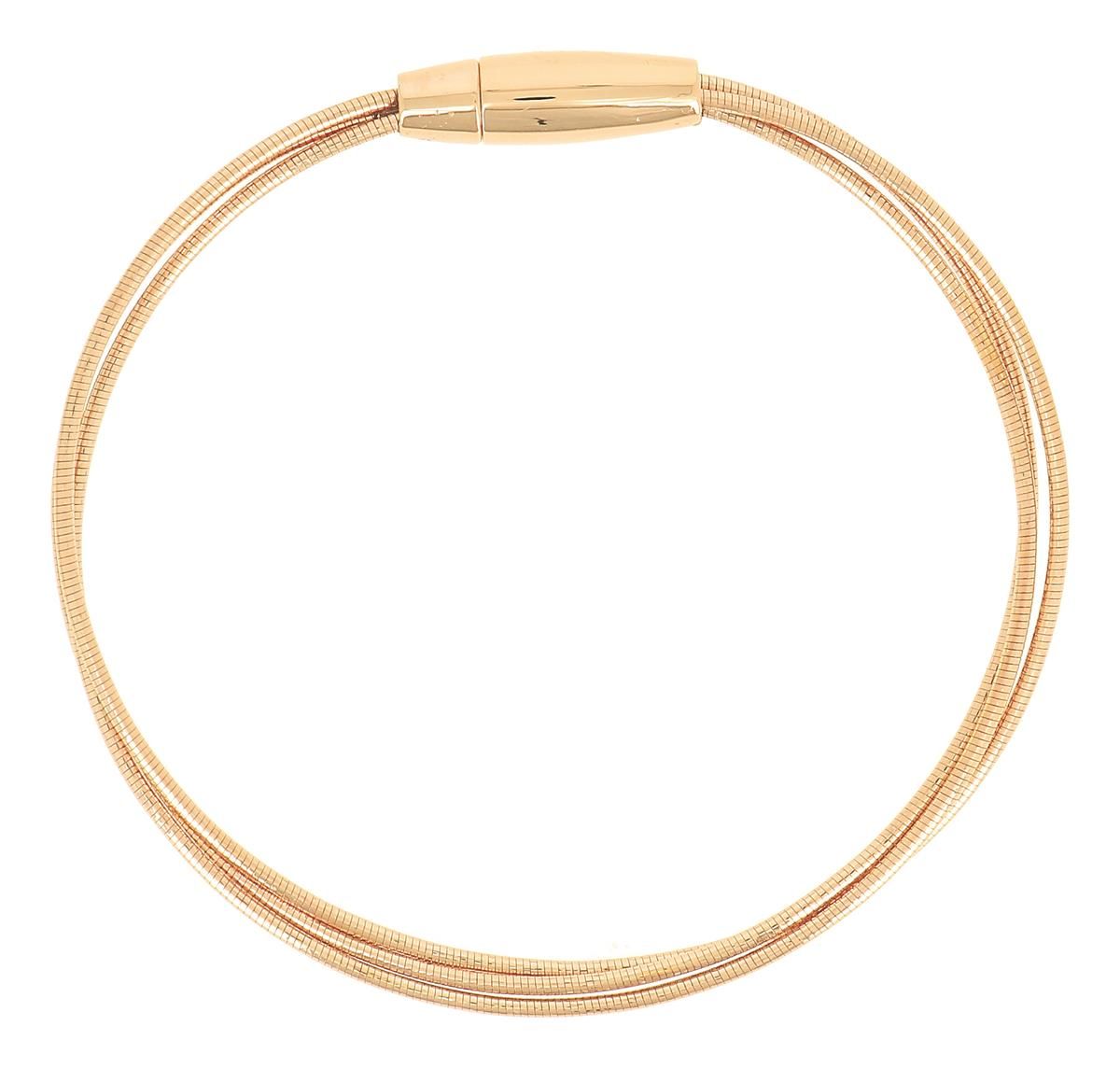 Pulseira Semi- Rigida Dourada