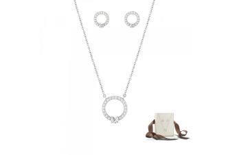 Conjunto Circulo e Zircónias