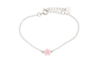 Pulseira Nuvem Rosa
