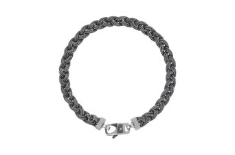 Pulseira Entrelaçada Prata