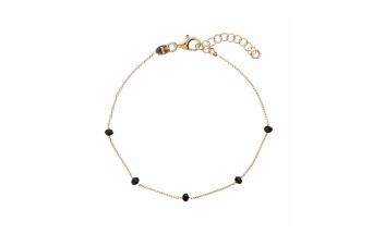 Pulseira Pedras Naturais e Prata