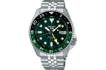 Relógio GMT Verde 
