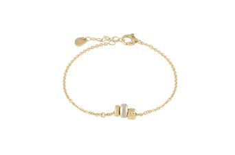 Pulseira Argolas Dourada