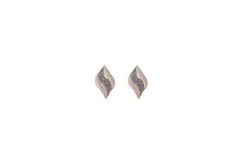 Brincos Pó Diamante Cinza