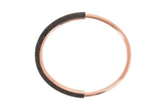 Pulseira Rígida Pó Castanho