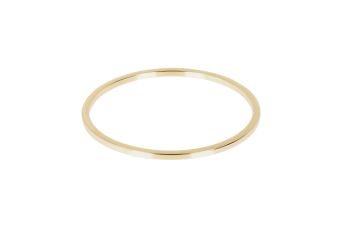 Pulseira Aço Dourado Rígida
